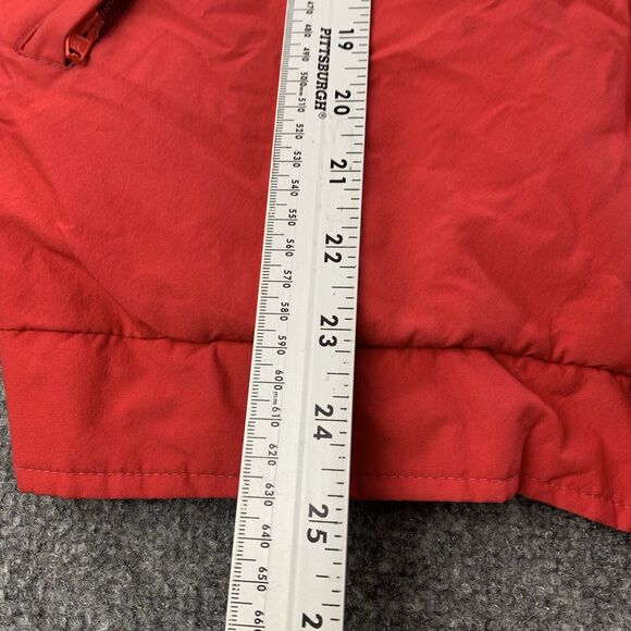 Vintage Cabela’s Gore-Tex Down Jacket Women’s Medium Red Zipped Pockets 90s - Picture 11 of 12